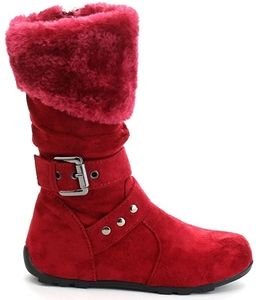 NEW Girls Slouchy Knee High Boots